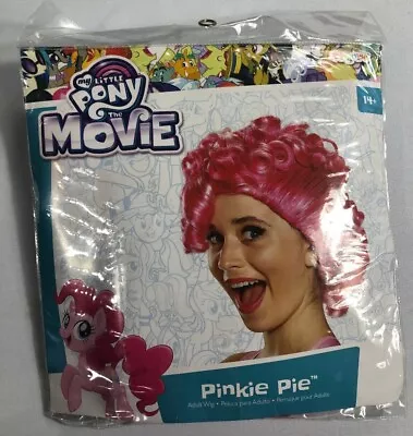 My Little Pony The Movie Pinkie Pie Adult Halloween Wig Size 14+ NEW BJ • $13.99