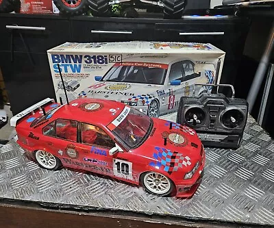 Vintage Rare Tamiya BMW 318i STW TA-02 Rc Car Rtr. • £129