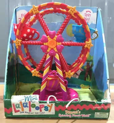 Mini LaLaLoopsy Peanuts Spinning Ferris Wheel Playset - Used With Box • $9.99