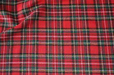 £0.99 • Buy Royal Stewart Tartan Fabric 100% Cotton  150cm Wide