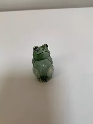 Miniature Frog Figurine Cute Belly! Vintage  • $10