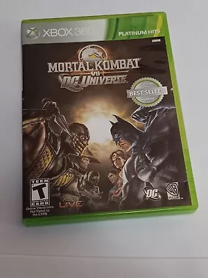 Mortal Kombat Vs. DC Universe (Xbox 360 2008) Platinum Hits  • $12.55