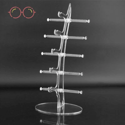 $12.99 • Buy Display Stand 5 Pair Rack Show Sunglasses Glasses Holder Plastic Counter