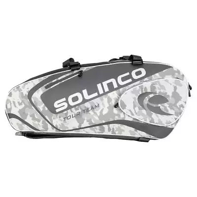 Solinco White Camo 6 Pack Tennis Racquet Bag • $89.99