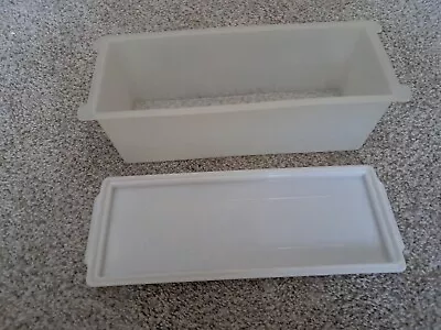 Tupperware Velveeta Cheese Butter Meat Keeper White 518 W/lid 519 Vintage • $9.95