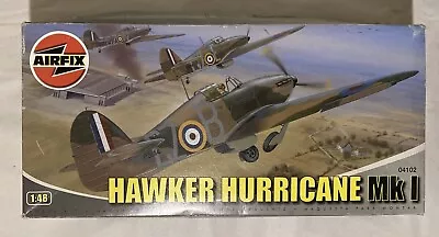 Airfix Hawker Hurricane Mk.1 Fighter Model Kit 1:48 Scale 04102 • £2.50