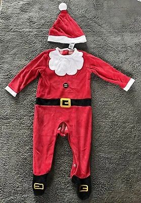 Baby Santa Suit Christmas 12 - 18 Months Worn Once • £4.99
