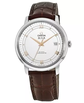 New Omega De Ville Prestige Co-Axial 39.5mm Men's Watch 424.13.40.20.02.002 • $2596.56