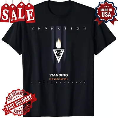 New Standing VNV Nation Short Sleeve Men S-235XL T-Shirt 6D313 FREESHIP • $18.99