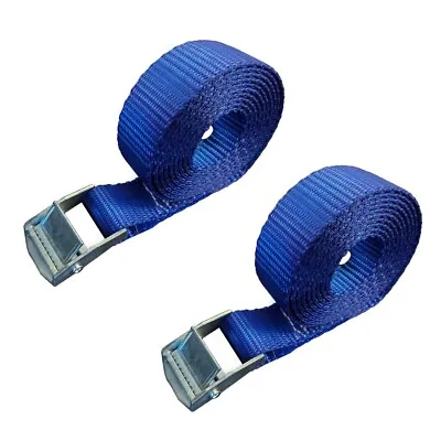 USA 2 Pack 1  X 3ft Cam Buckle Endless Lashing Strap For Motorcycle Bicycle Boat • $10.95