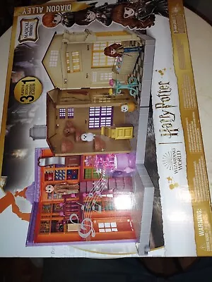 $20 • Buy Wizarding World Harry Potter Magical Minis Diagon Alley 3-in-1 Playset NEW!