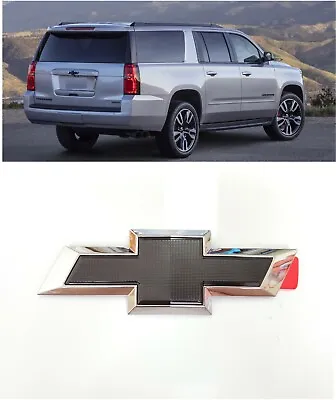 2015-2020 Chevrolet Tahoe Suburban Black Bowtie Emblems 84722856 Rear Only • $34.46