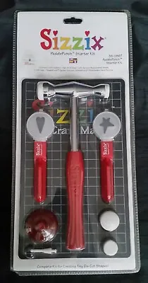 Sizzix Paddle Punch Starter Kit NEW In Package • £18
