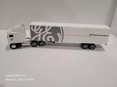 Vintage ERTL 1/64 Kenworth K100E Cab With Trailer Semi GE General Electric • $16.99