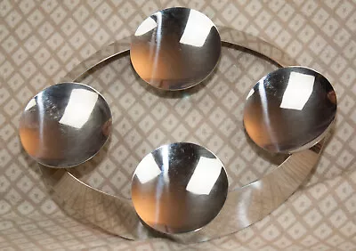 £64.30 • Buy GEORG JENSEN Candle Holder Candle Wreath Candle Holder Candle Holder Approx. 30 X 25 Cm