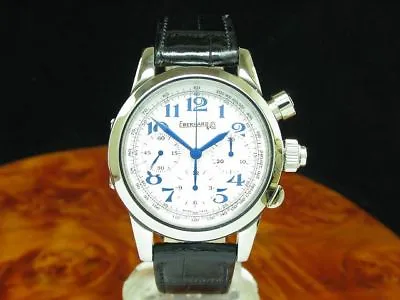 £2832.15 • Buy Eberhard & Co. Tazio Nuvolari Vanderbilt Cup Stainless Steel Watch / Ref 31045