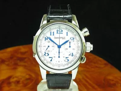 £2832.15 • Buy Eberhard & Co. Tazio Nuvolari Vanderbilt Cup Stainless Steel Watch / Ref 31045