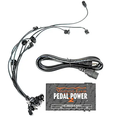 Voodoo Labs Pedal Power 2 - Reliable Pedalboard Power Supply • $149.99