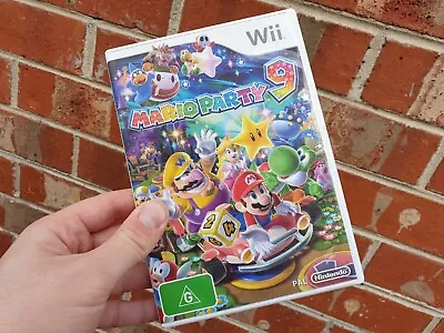 Mario Party 9 Nintendo Wii Complete Genuine Free Tracked Postage • $79.95