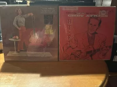 Chet Atkins Lot Of 2 Vinyl Records Mister Guitar And Singin’ Along • $9.99