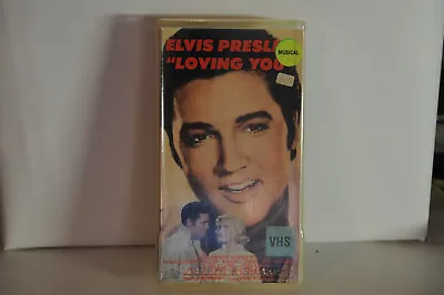 Elvis Presley Loving You Rental Musical Movie VHS Format • $5