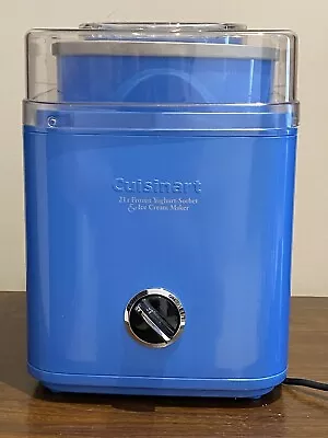 Cuisinart ICE-30BCA Ice Cream Maker - Blue • $120