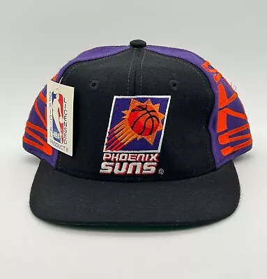 Phoenix Suns AJD Vtg 90s NBA Basketball Snapback Hat Cap All Over Print -NWT • $52