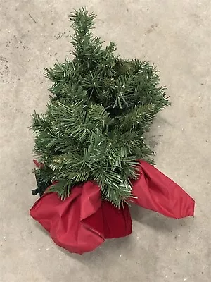 Majestic Spruce 2 FT Christmas Tree In Burgundy Cloth Bag  • $4.42