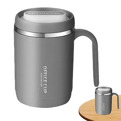 500ml Thermos Cup Double Layer Stainless Steel Travel Coffee Mug Vacuum Bottle • $20.60