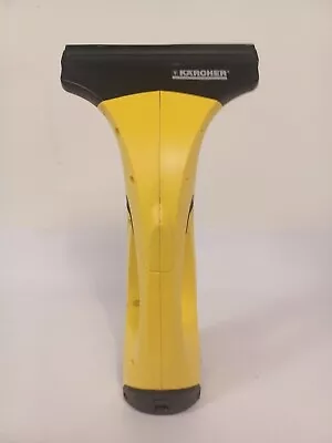 Kärcher WV 50 Window Vacuum Cleaner - Yellow W/Charger PAT Tested D41 Y458 • £7.50