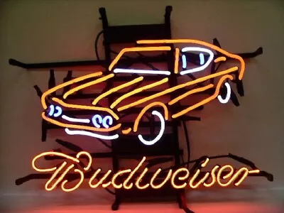 Vintage Old Car Auto Garage Beer 20 X16  Neon Light Sign Lamp Display Man Cave • $130.79