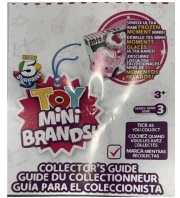 $1 • Buy Zuru 5 Surprise Toy Mini Brands Series 3 * You Pick *