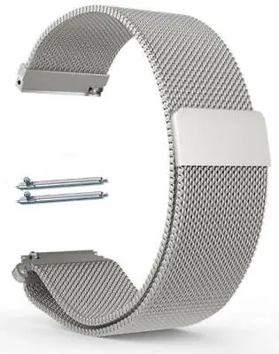 Magnetic Clasp Stainless Steel Mesh Milanese Bracelet Watch Band Strap #5041 • $14.95