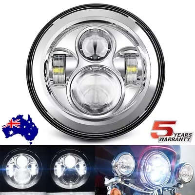 For Kawasaki VN Vulcan 500 750 800 900 1700 DOT 7 Inch LED Headlight Hi-Lo Beam • $53.99