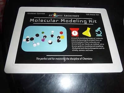 Atomic Architect Chymist Molecular Modeling Kit 125 Piece Set Student Edition LN • $5