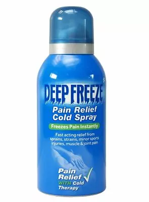 £6.79 • Buy Deep Freeze Pain Relief Cold Spray 150ml 