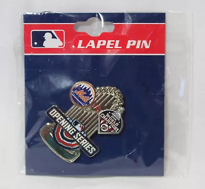 Washington Nationals PHANTOM PIN 2020 Opening Series Day New York Mets Lapel • $19.99