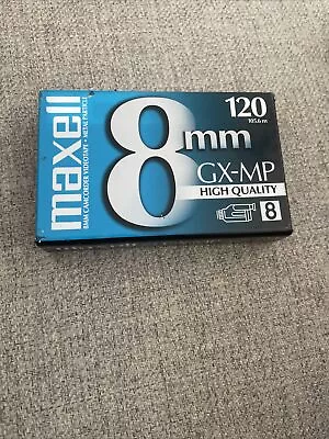 Maxell 8mm Gx-mp High Quality 120 Camcorder Video Cassette Tapes - 281010 • $9.95