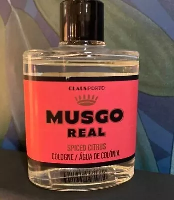 Claus Porto Musgo Real SPICED CITRUS MENS Cologne 30ml SPLASH ON SEXY SPICY    • $29.80