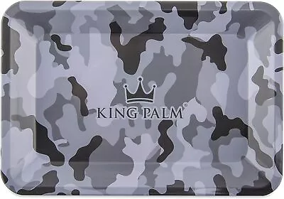 King Palm | Metal Rolling Tray | Smoke Accessories | 7 X 5.5 | Camo • $7.98