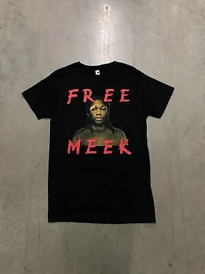 Free Meek Documentary Series Promo T-Shirt Amazon Prime Meek Mill Sz Medium 2019 • $27.99
