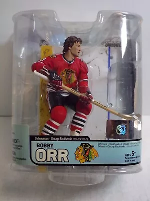 Bobby Orr Blackhawks McFarlane Hockey Legends Series 5 Action Figure- 021924JET4 • $27.29