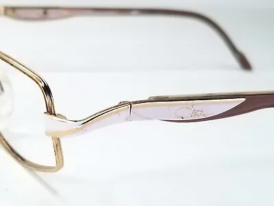 Authentic Cazal Gold & Brown Vintage Sunglass Frame Germany  • $56