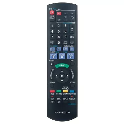 N2QAYB000130 Remote Control Fit For Panasonic DVD Recorder DMR-EZ47 DMR-EZ48 • £10.99