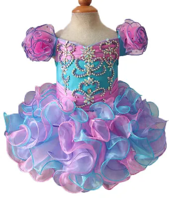 Jenniferwu Pageant Party Princess Birthday Dresses Tulle Tutu Dress For Girls • $83.30