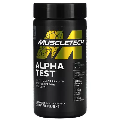 Alpha Test 120 Capsules • $27.07