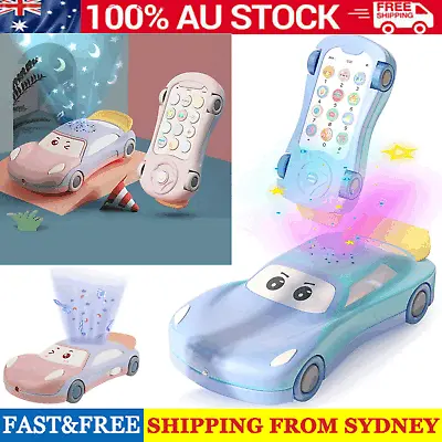 Toys For 1 2 3 4 5 6 Year Old Girls BoysKids Cell Phone Toy Car Projection Car • $11.89