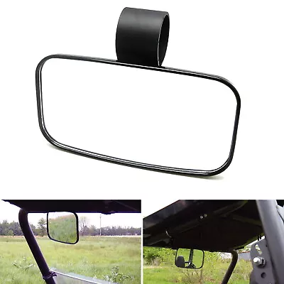 Universal 1-2  Round Roll Bar Clamp Mount Convex Inside Center Rearview Mirror • $21.59