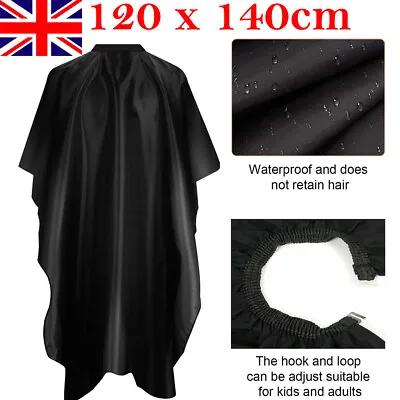 £2.79 • Buy XL Professional Hairdressing Cape Barbers Gown Cutting Cover Salon Barber Apron