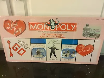 I Love Lucy Monopoly Game 50th Anniversary Collectors Edition • $121.99